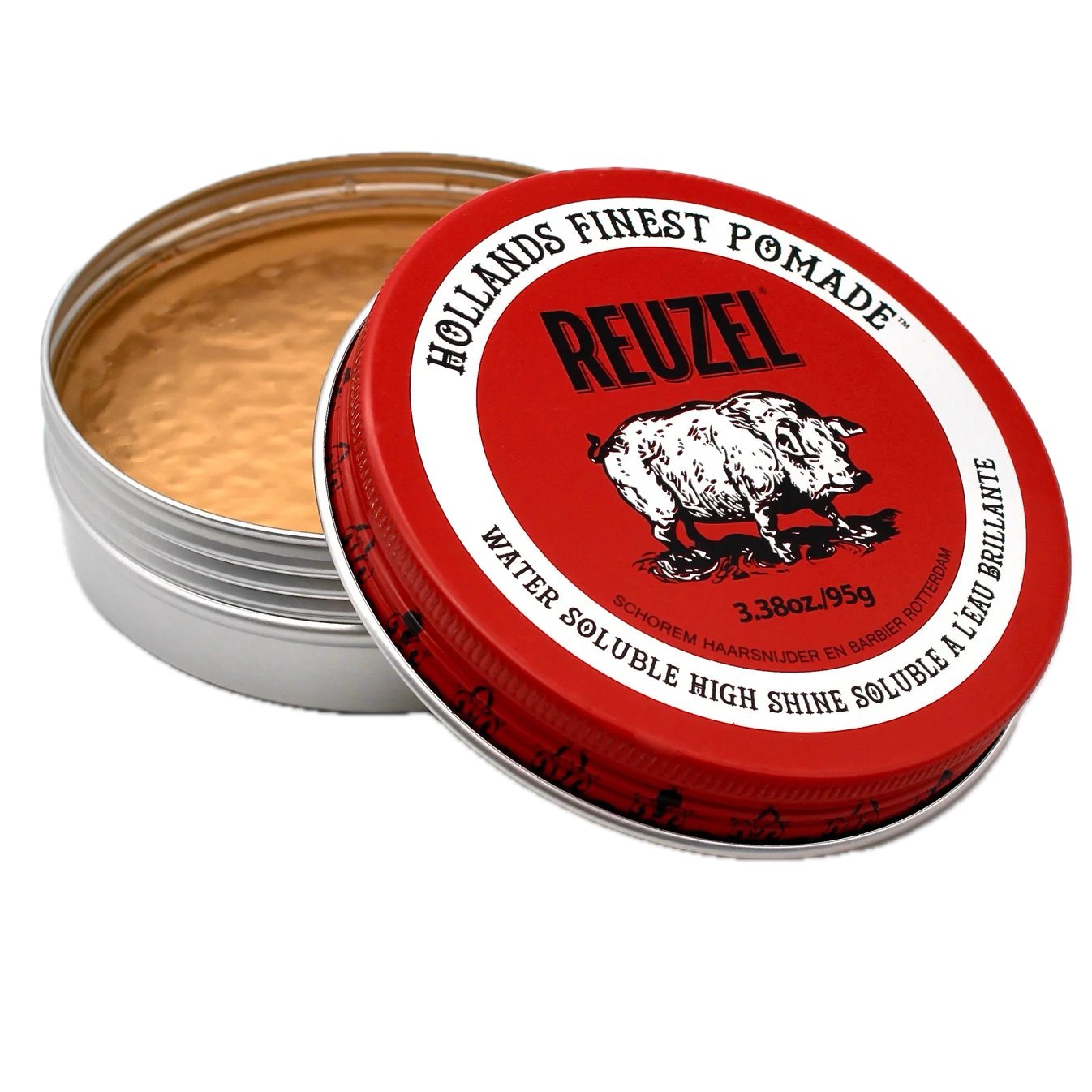 Reuzel Red Water Soluble High Sheen Pomade 3.38 oz