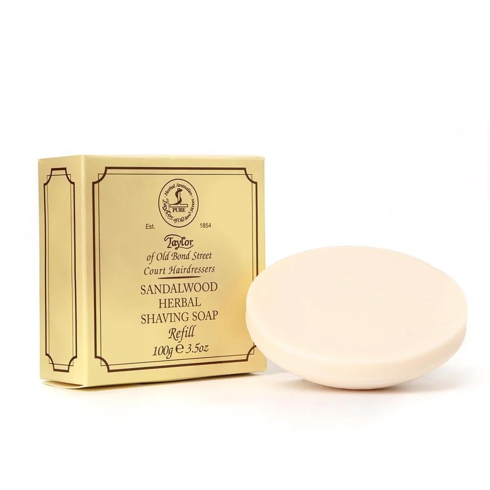 Taylor of Old Bond Street Sandalwood Shaving Soap Refill 3.5 oz