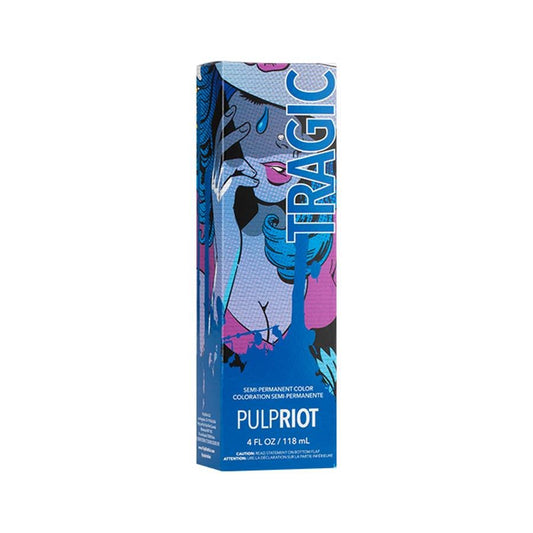 Pulp Riot Semi Permanent Hair Color Tragic Blue 4 oz