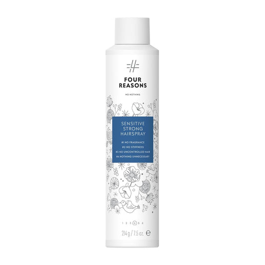 No Nothing Four Reasons Sensitive Strong Hairspray 7.5 oz