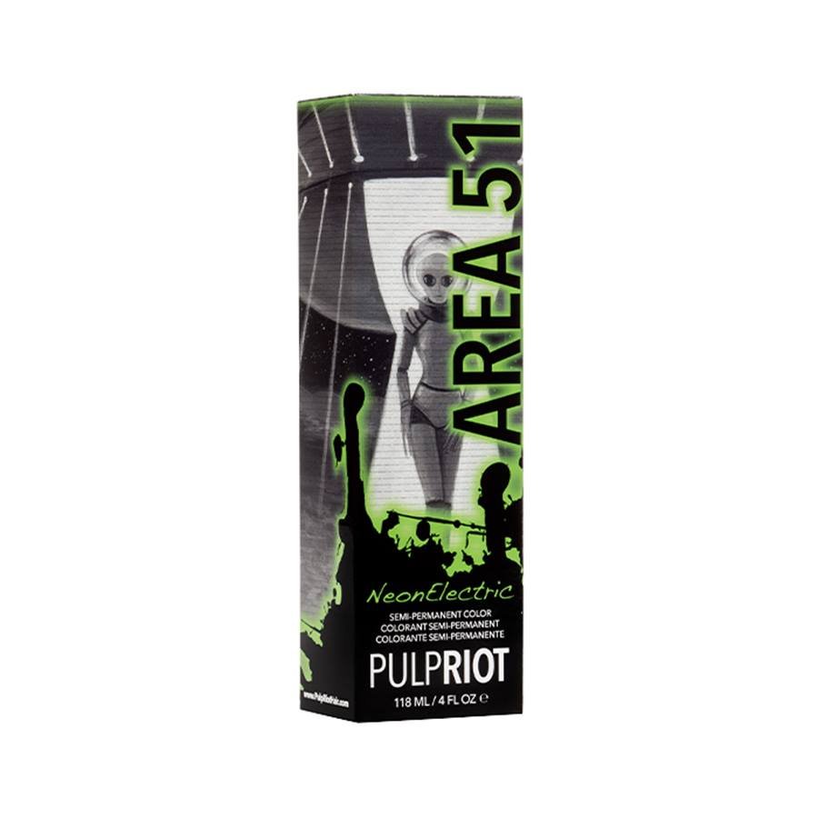 Pulp Riot Semi Permanent Hair Color Area 51 4 oz