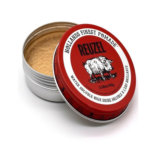 Reuzel Red Water Soluble High Sheen Pomade 4 oz