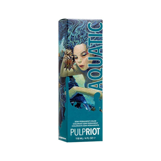 Pulp Riot Semi Permanent Hair Color Aquatic 4 oz