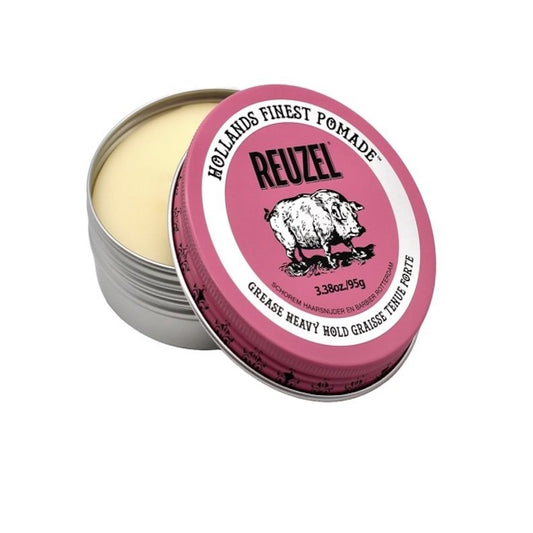Reuzel Pink Grease Heavy Hold Pomade 4 oz