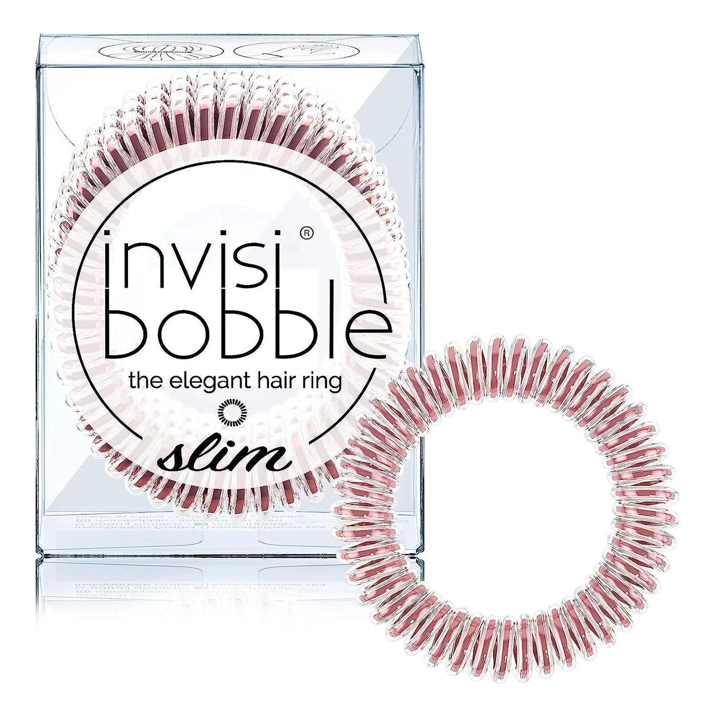 Invisibobble Slim Bella Rosa Elegant Hair Ring 3 Pack