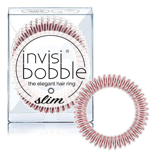 Invisibobble Slim Bella Rosa Elegant Hair Ring 3 Pack