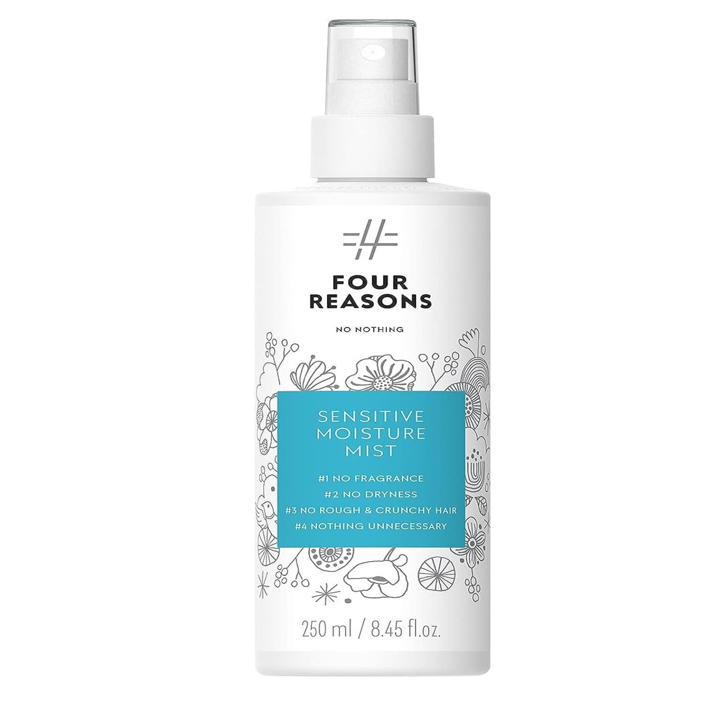 No Nothing Four Reasons Sensitive Moisture Mist 8.5 oz