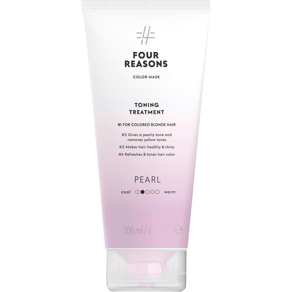 Four Reasons No Nothing Color Mask Toning Treatment Pearl 6.76 oz