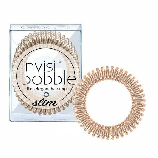 Invisibobble Slim Bronze Me Pretty Elegant Hair Ring 3 Pack