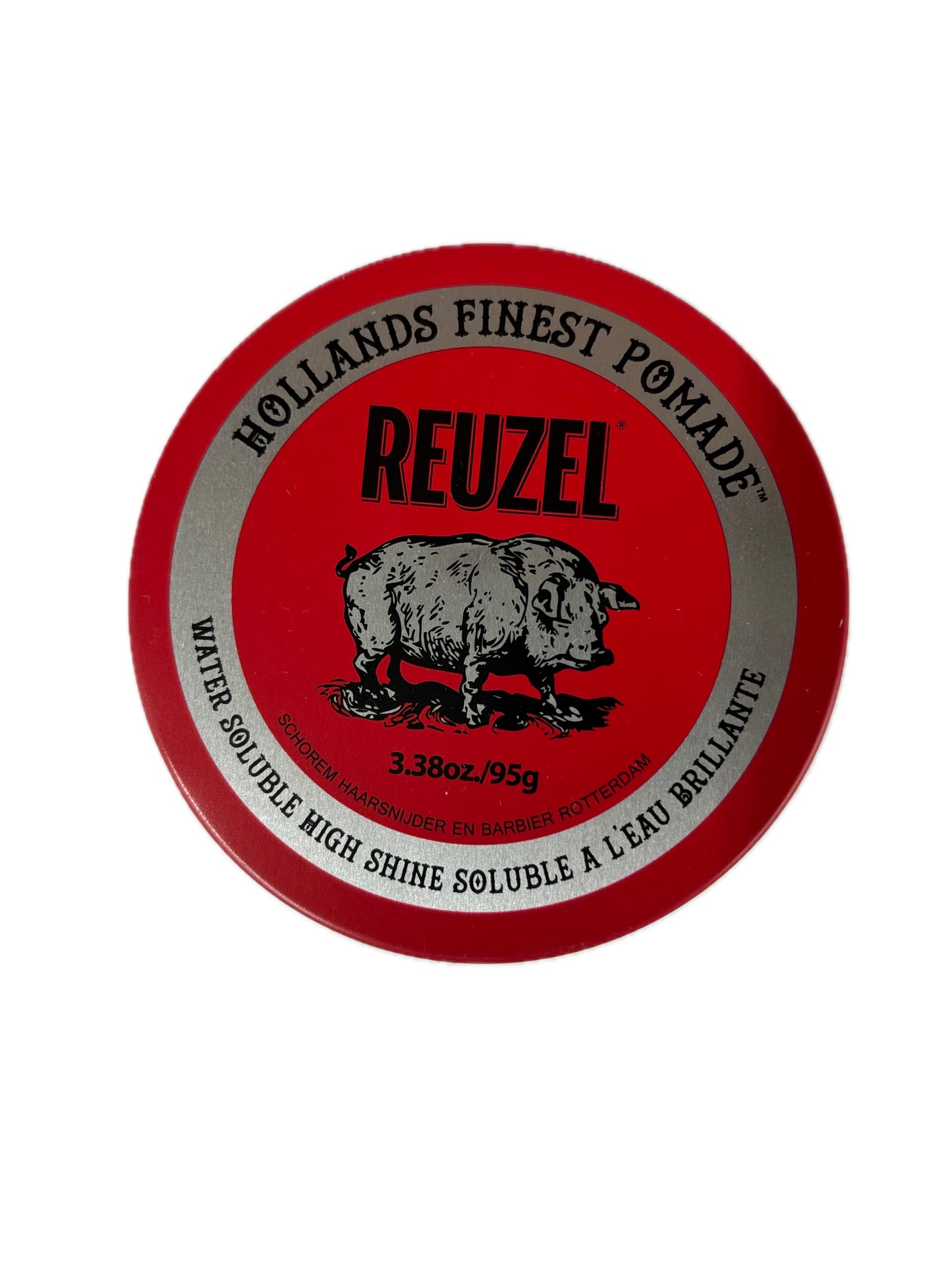 Reuzel Red Water Soluble High Sheen Pomade 3.38 oz