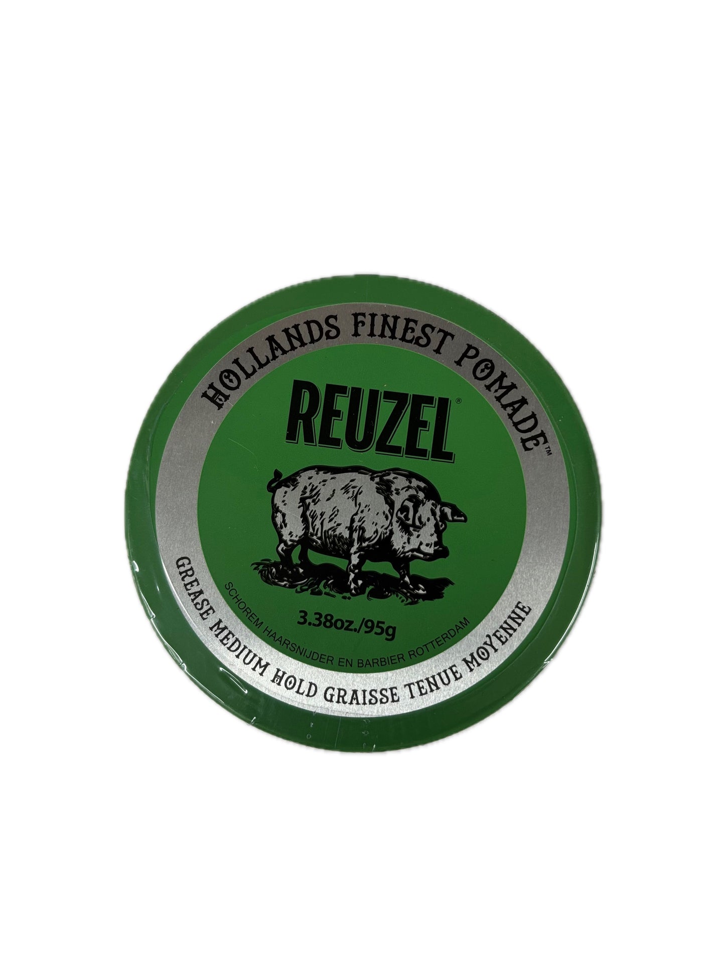 Reuzel Green Grease Medium Hold Pomade 3.38 oz