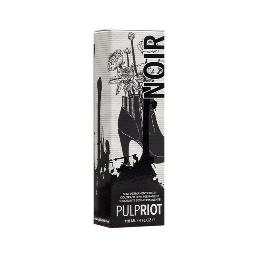Pulp Riot Semi Permanent Hair Color Noir Black 4 oz