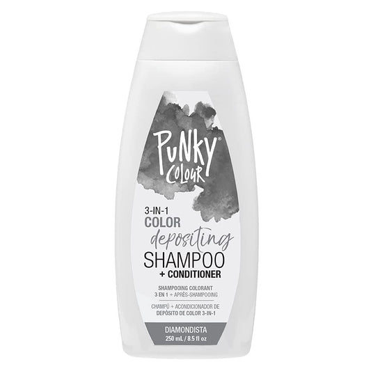 Punky Colour 3-in-1 Color Depositing Shampoo + Conditioner Diamondista