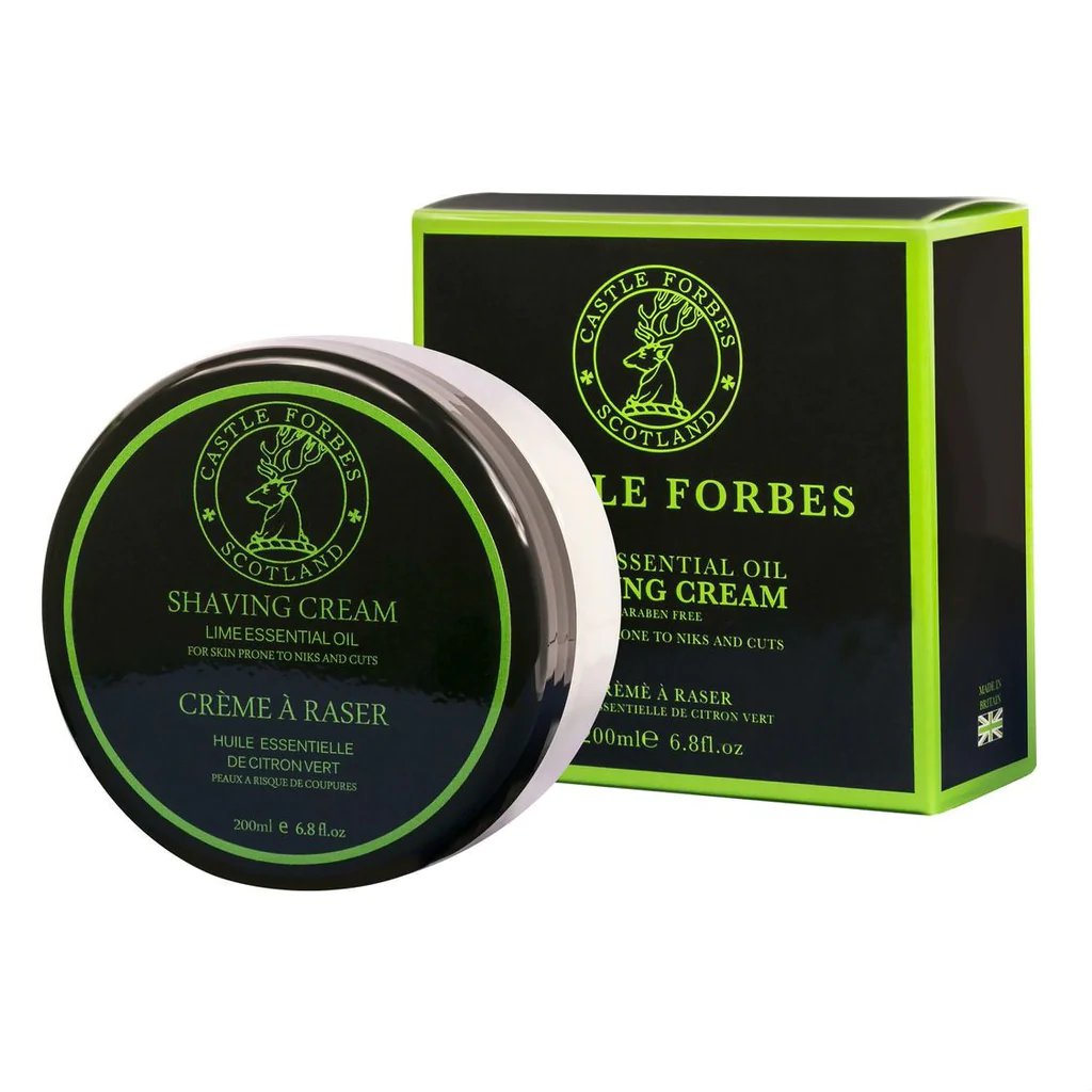 Castle Forbes Lime Oil Shaving Cream 6.8 oz
