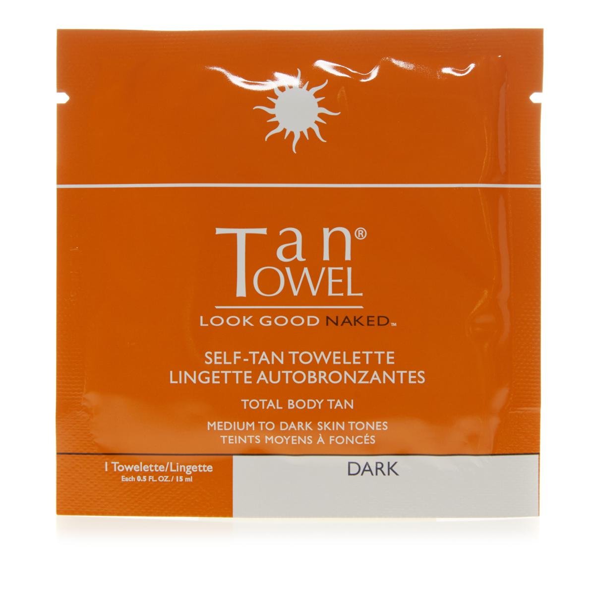 Tan Towel Full Body Dark - 5 Pack | Tan Towel