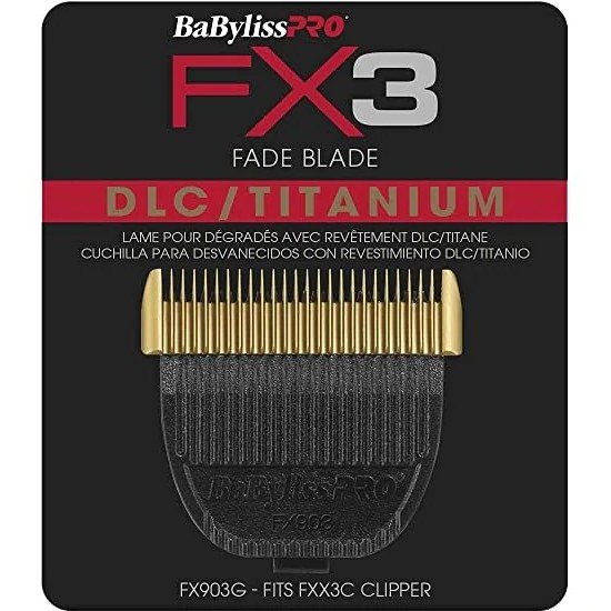 Babyliss Pro FX3 DLC Titanium Fade Replacement Blade FX903G