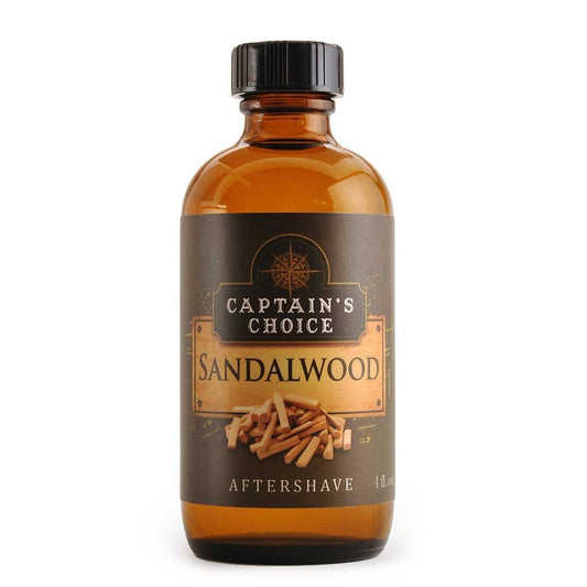Captain's Choice Sandalwood Aftershave 4 oz