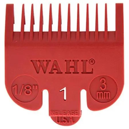 Wahl Professional #1 3114-603 Guide Comb Attachment 1/8" Red
