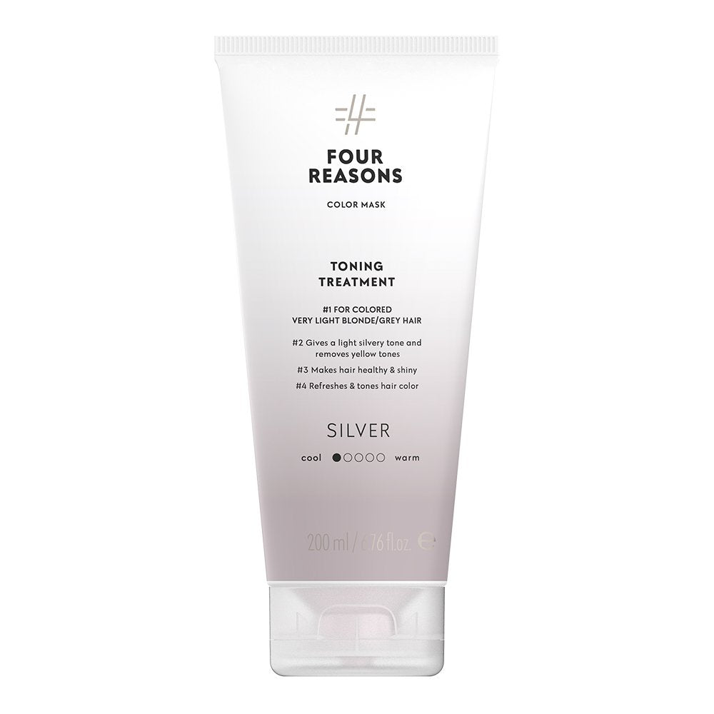 Four Reasons No Nothing Color Mask Toning Treatment Silver 6.76 oz