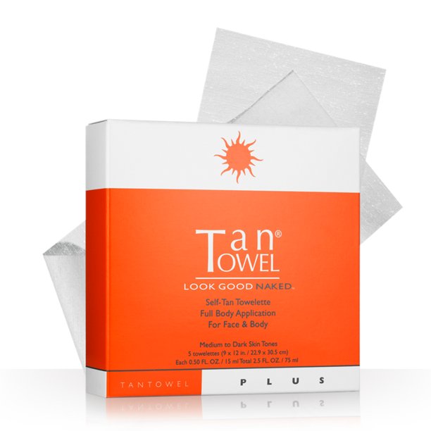 Tan Towel Full Body Plus - 5 Pack | Tan Towel