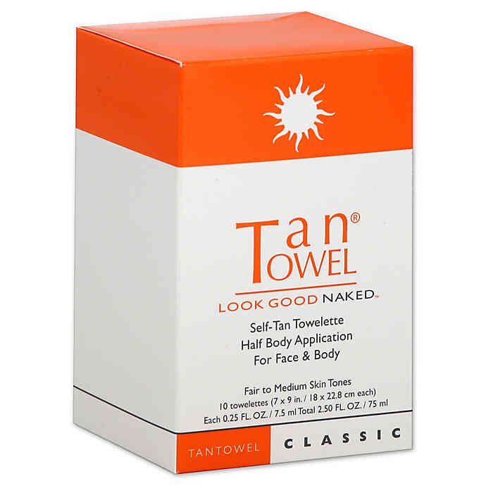 Tan Towel Half Body Classic - 10 Pack | Tan Towel
