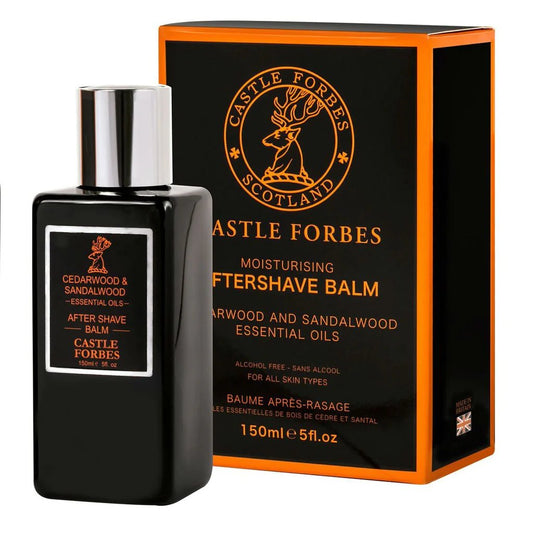 Castle Forbes Cedarwood & Sandalwood Oil Aftershave Balm 5 oz