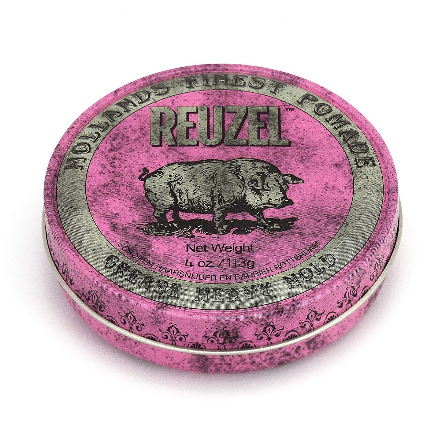 Reuzel Pink Grease Heavy Hold Pomade 4 oz | Reuzel