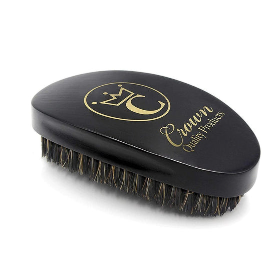 Crown Quality Products Caesar 360 Gold Wave Brush