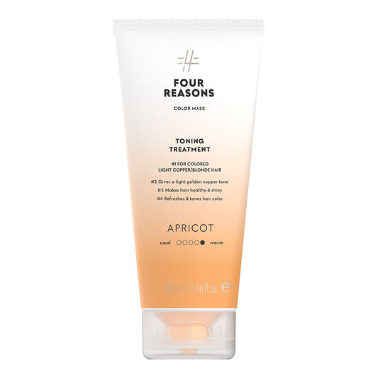Four Reasons No Nothing Color Mask Toning Treatment Apricot 6.76 oz