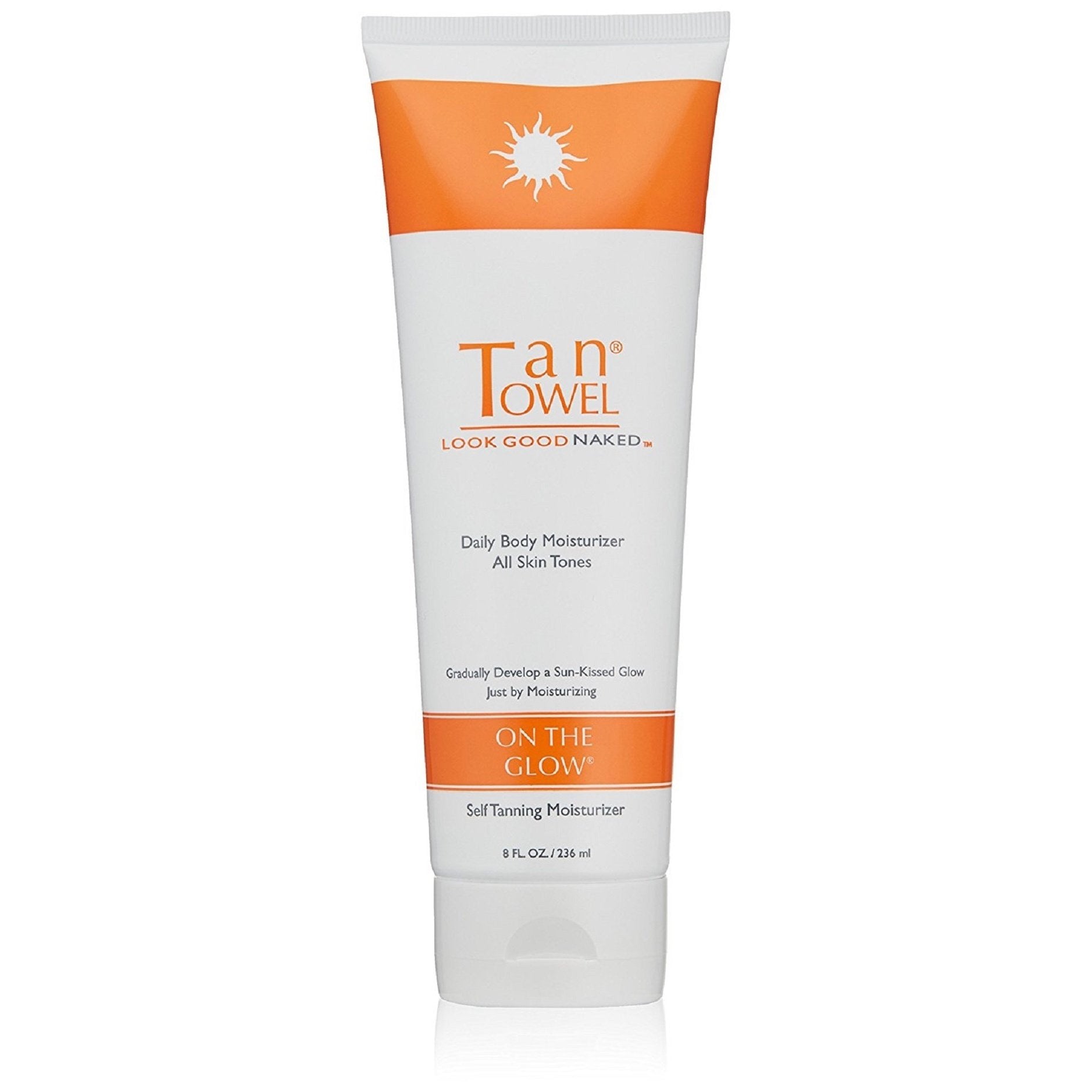 Tan Towel On The Glow Body Moisturizer 8 oz | Tan Towel