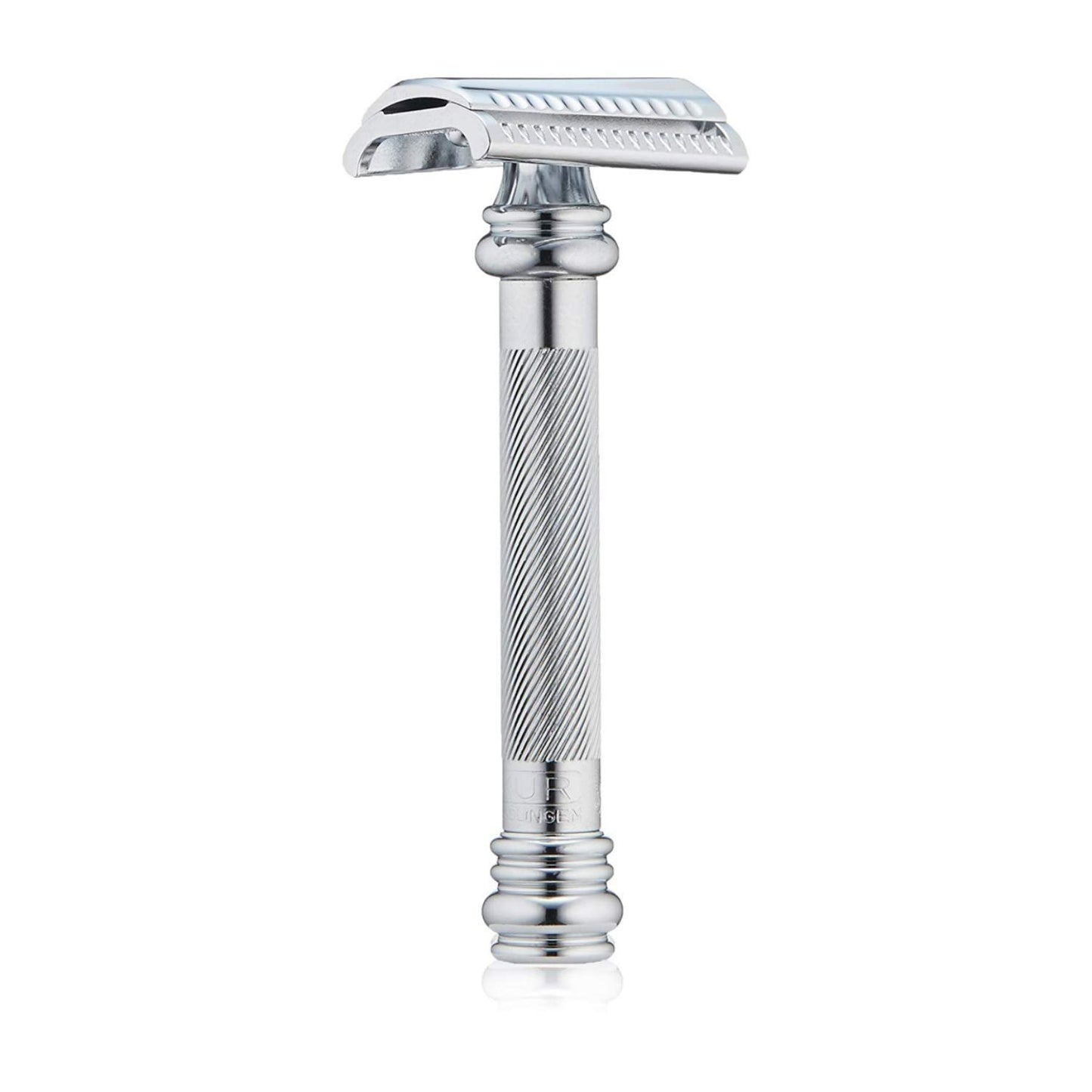 Merkur 39C Long Handle Barber Pole Safety Razor Slant Bar | Merkur