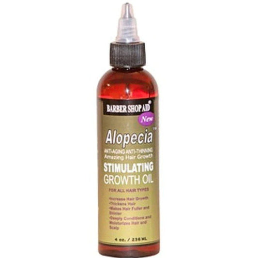 Barber Shop Aid Alopecia Stimulating Hair Growth Oil 4 oz