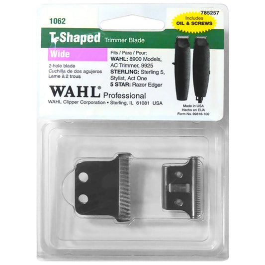 Wahl Wide 2-Hole T-Shaped Trimmer Blade 1062