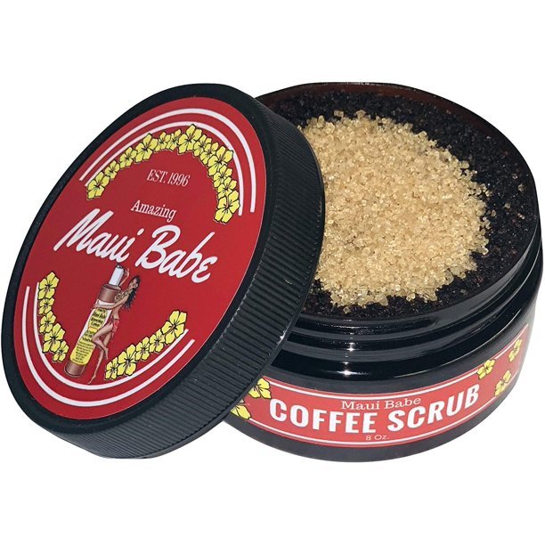 Maui Babe Coffee Scrub 8 oz | Maui Babe