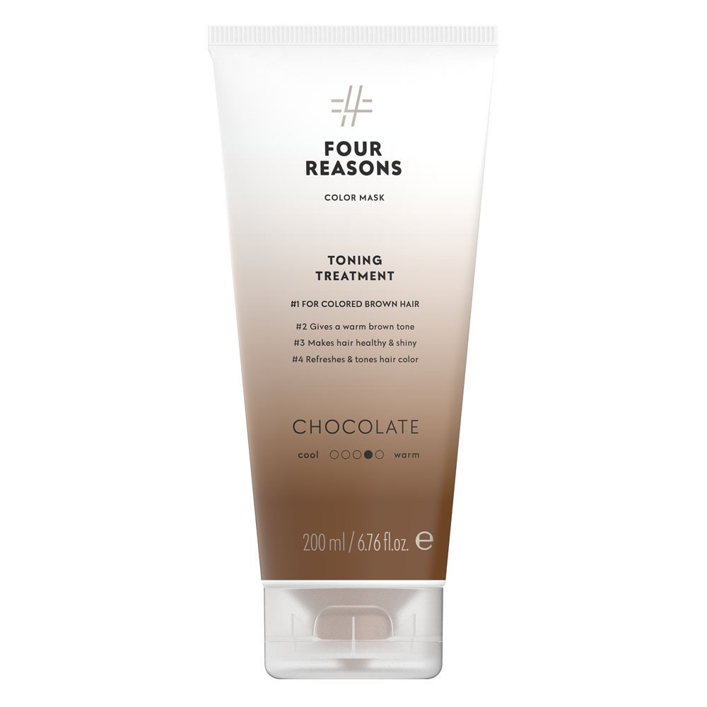 Four Reasons No Nothing Color Mask Toning Treatment Chocolate 6.76 oz