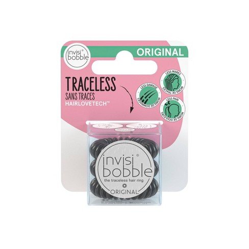 Invisibobble Original Black Traceless Hair Ring 3 Pack